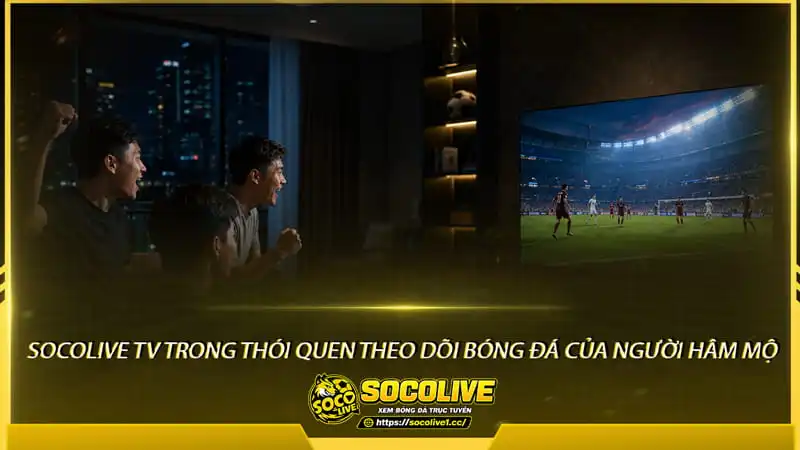 Socolive trực tiếp bóng đá trong thói quen theo dõi bóng đá của người hâm mộ Socolive trực tiếp bóng đá trong thói quen theo dõi bóng đá của người hâm mộ